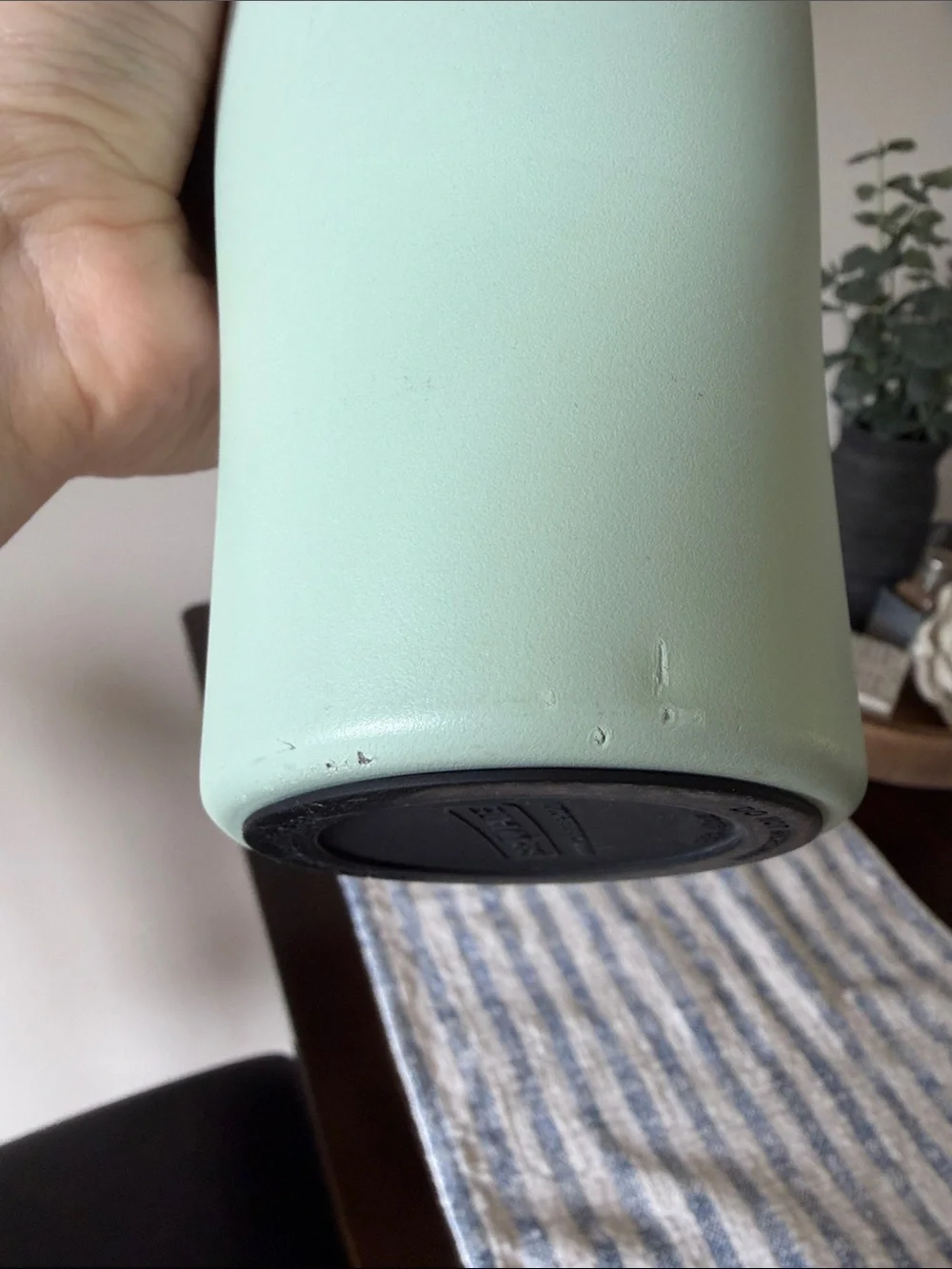 BrüMate Mint & White Ombre Insulated Tumbler with Handle and Straw
